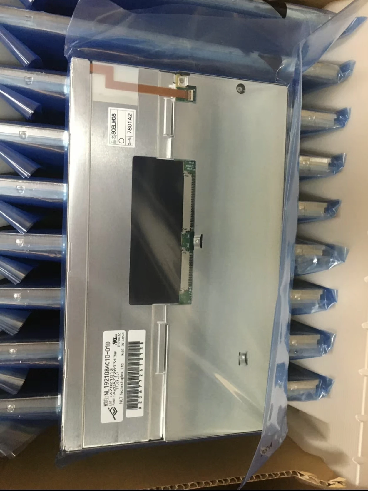 Original panel display NL192108AC10-01D LCD screen tested and shipped