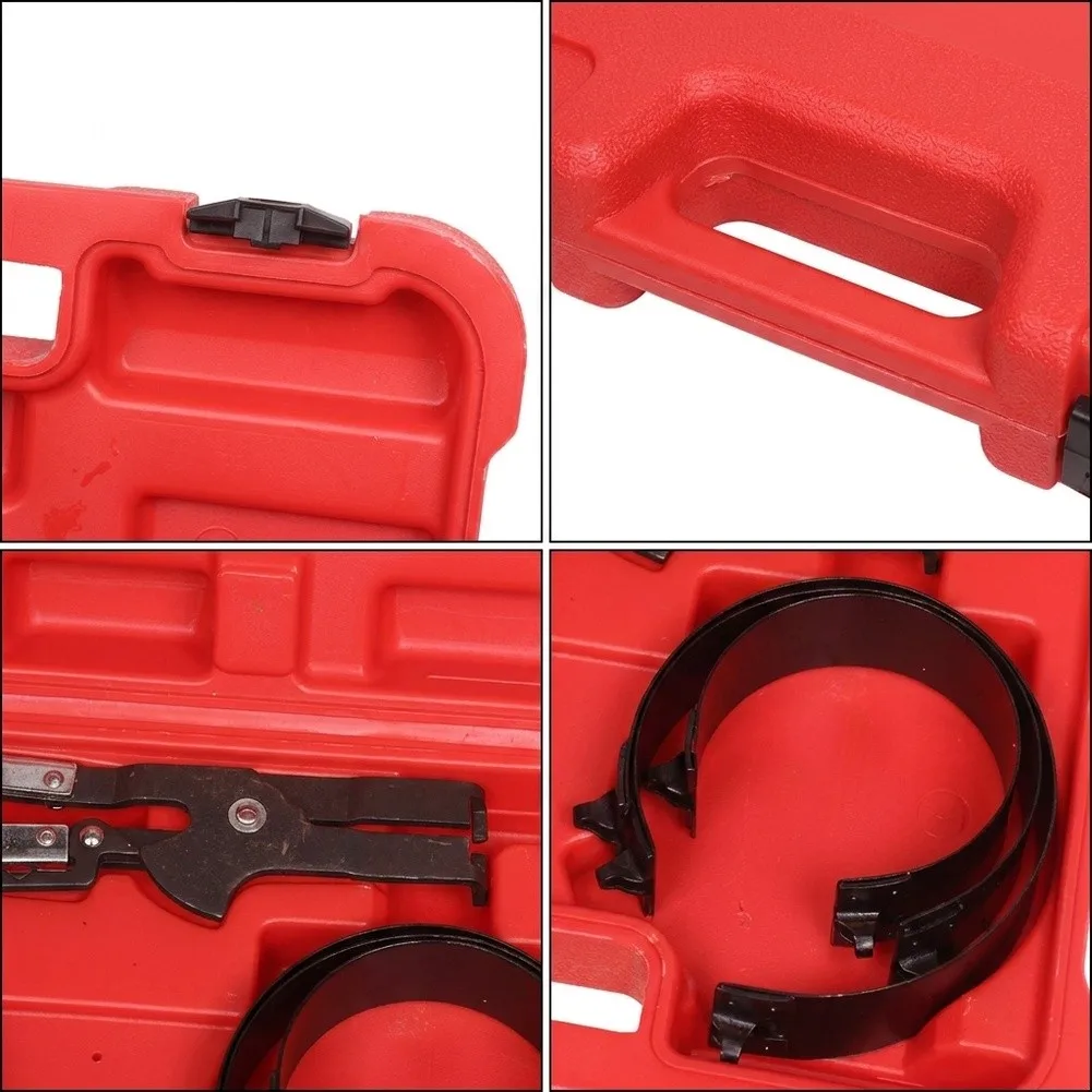 For Workshop Use Piston Ring Compressor Ring Compression Pliers Hardened Steel Construction For Car Engine Rebuild