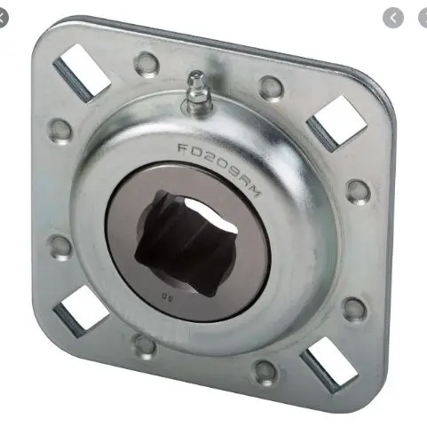 Agricultural machinery bearing FD-209-RA pillow block with round hole, square hole, stamping steel