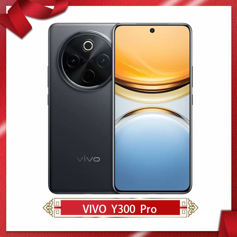 الأصلي والجديد الرسمي VIVO Y300 Pro 5G الهاتف الخليوي Snapdragon6 Gen1 6.77 بوصة AMOLED 6500Mah 80W 50MP OTA أندرويد 14 #4