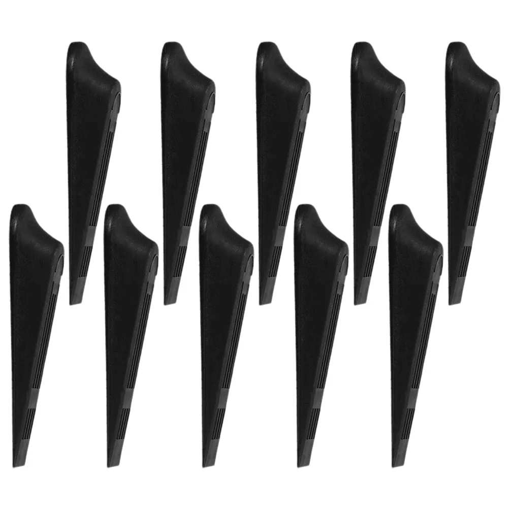 

15pcs Door Wedge Stoppers Home Safety Baby Proofing Anti-Slip Pp Material Buffers Wear-Resistant Slam Protection Finger Injury