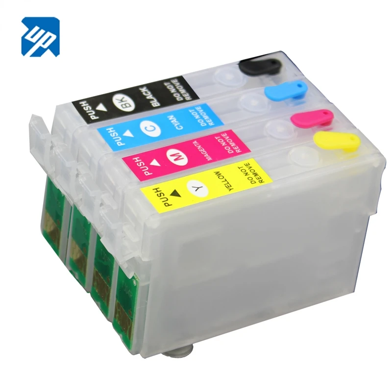 73N T0731N -T0734N refillable ink cartridge for epson TX200 TX410 TX400 TX210 Stylus Office TX300F printers with auto reset chip