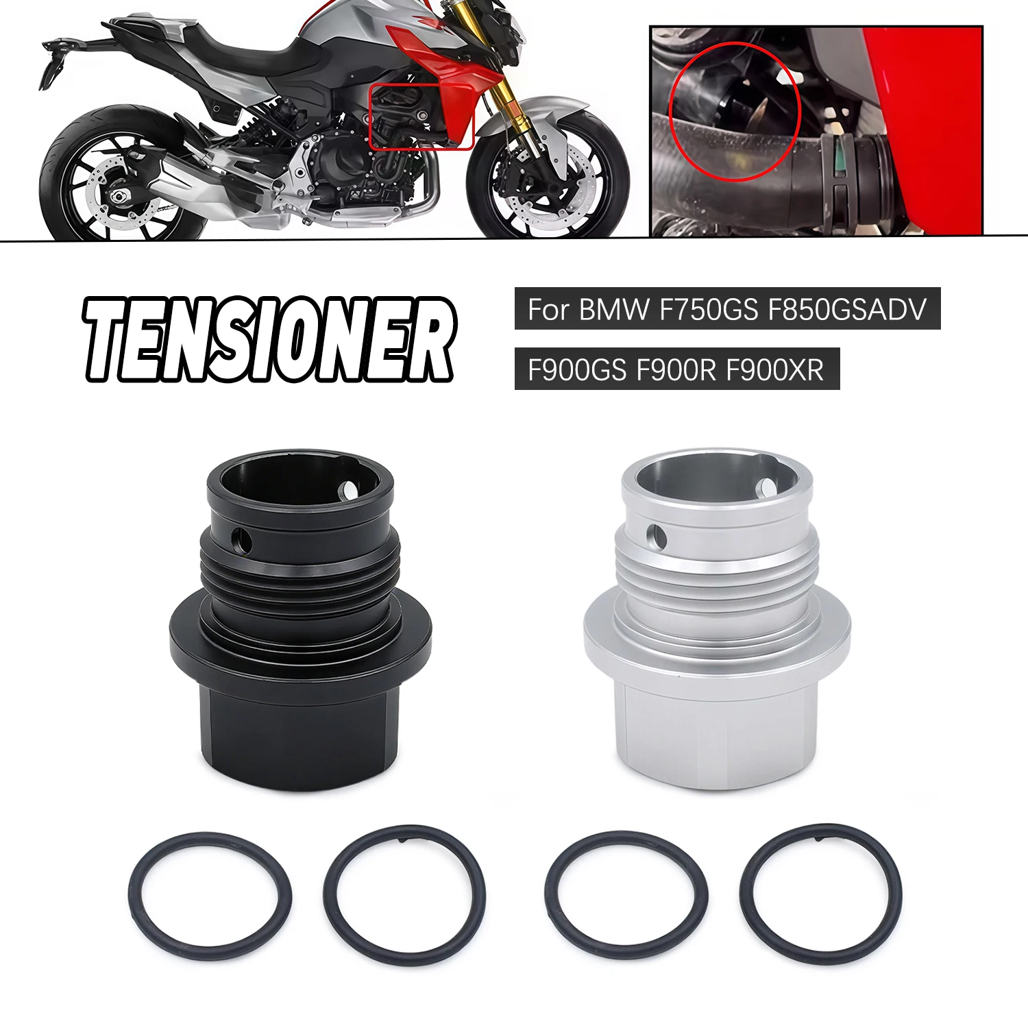 

Motorcycle For BMW F750GS F850GS F850GS ADV F900XR F900R 2018 2019 2020 Modified Tensioner Upgrade Kit Improve Gear Jumping