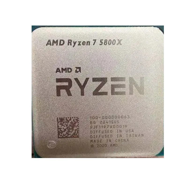 Openbox Ryzen 7 5800X R7 5800X 3.8 GHz Eight-Core 16-Thread CPU Processor 7NM L3=32M 100-000000063 Socket AM4