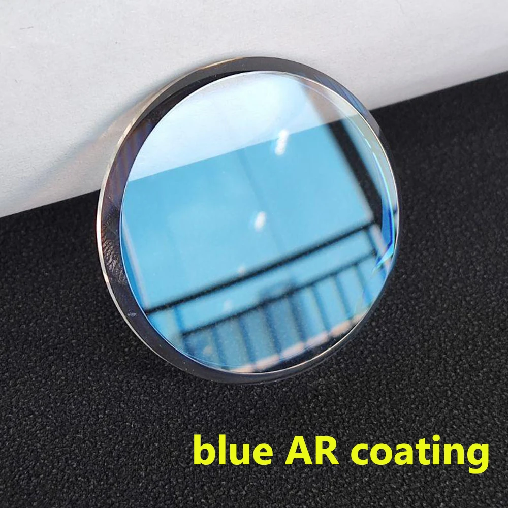 32mm*3.5mm Sapphire Glass Watch Repair Accessories Double Dome Watch Glass Blue/Red/No AR coating fit 6105 6106 6119 6306 6309