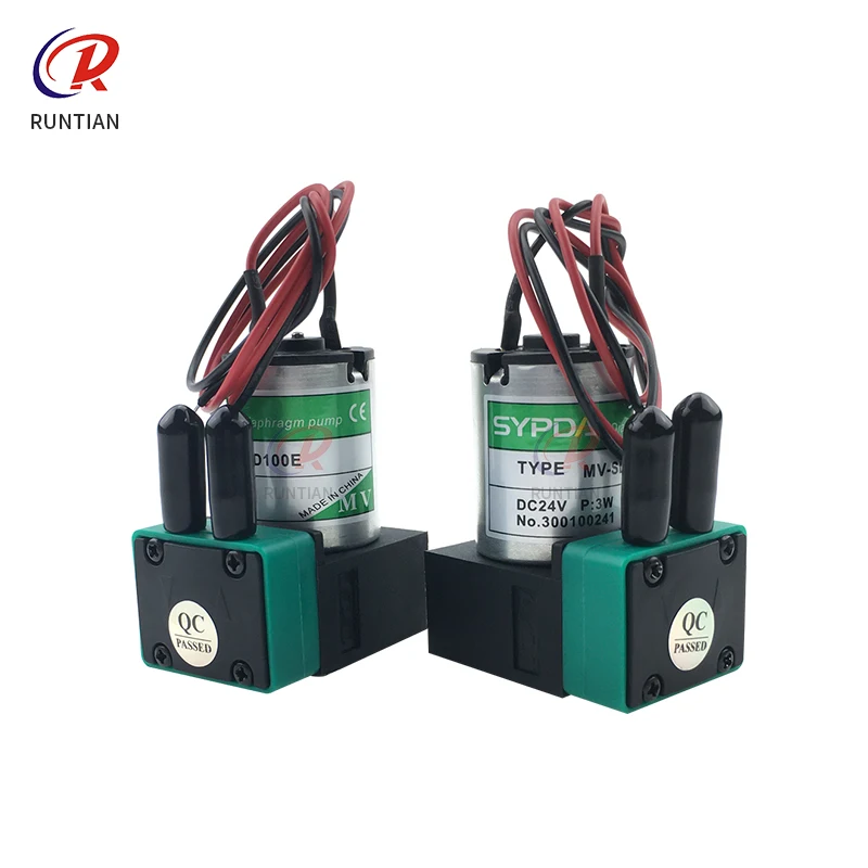 MV-SD100Euv SYPDA ink pump 3w 24V DC 100-200ml dtf ink pump for UV Inkjet printer high quality liquid Ink pump