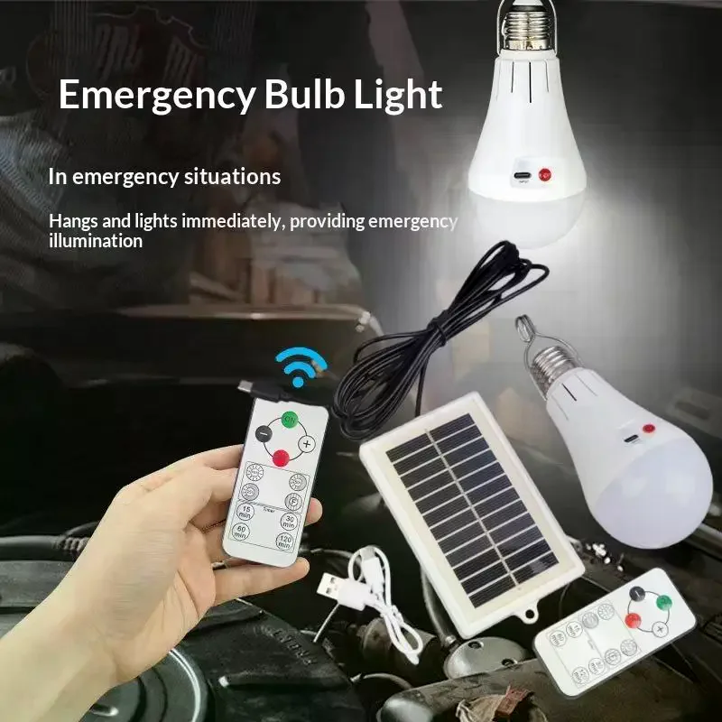 1 Set Lithium Battery Powered E27 LED Bulbs Battery Light Bulb With Hook For Emergency Light USB Rechargeable Light Bulb