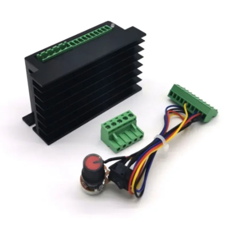 48V 500W Brushless Spindle Driver for High-Speed Motors, Analog MACH3 Speed Control, CNC Router Motor ControllerGoods in stock