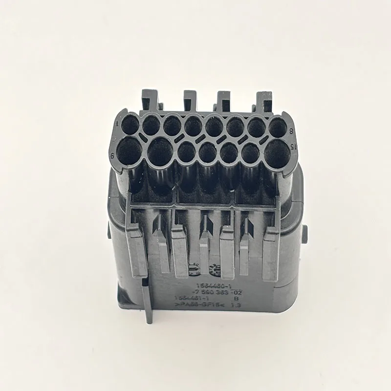 15 Pin Automobile Waterproof Connectors Parts 1564460-1 7590363-02 1564461-1 PA66 GF15 Bumper Harness Plug For BMW