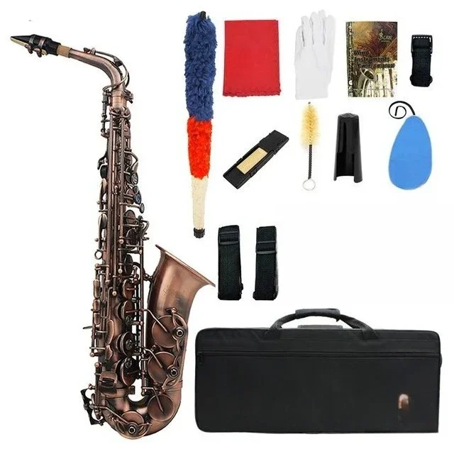 

Alto Saxophone E Flat Children Adult Beginners Playing Gold Saxophone Wind Instrument SAX