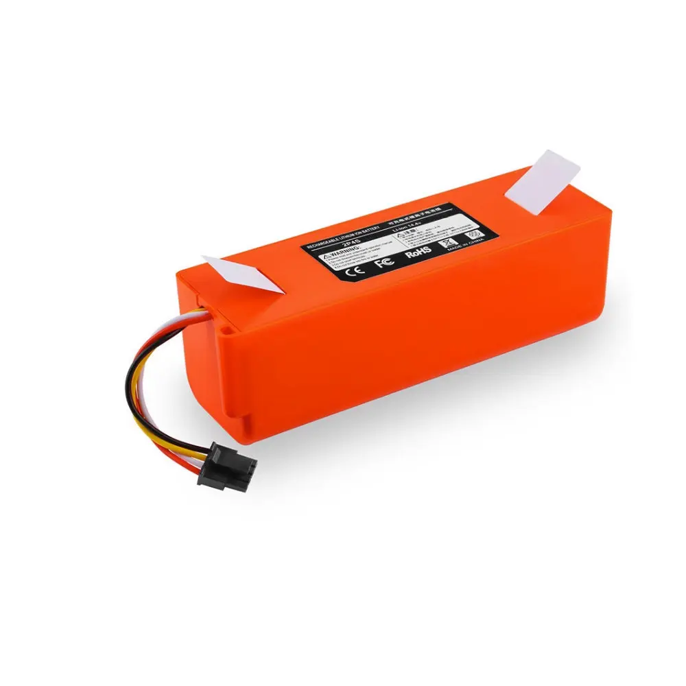 Genuine 14.4V 5200-6500MAH BRR-2P4S-5200S Battery For Xiaomi MIJIA 1S/ 2S S50 S51 S52 S55 T60 T4 BRR-2P4S-5200D BRR-1P4S-2600S