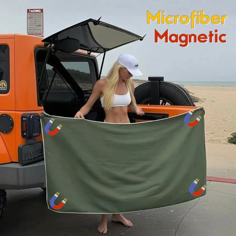 Magnetic Bath Towel…