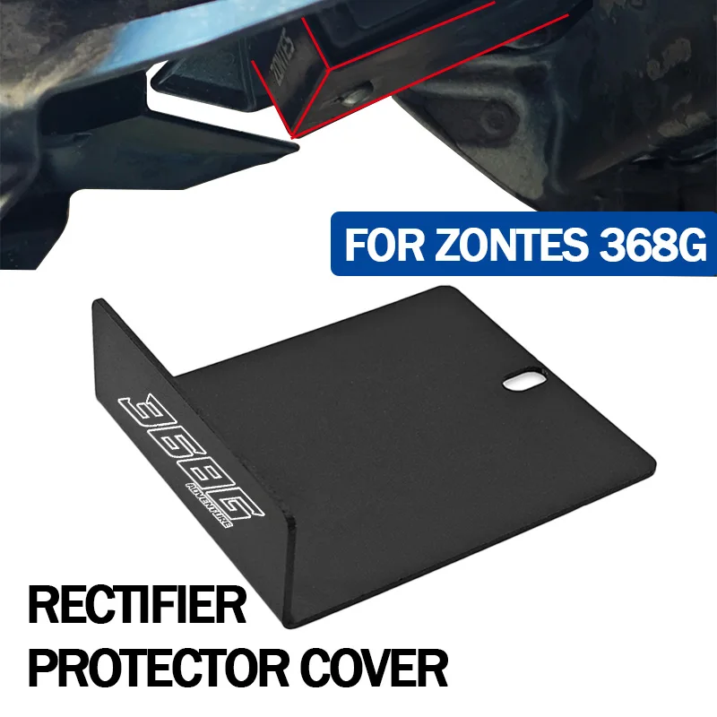 Rectifier Protective Cover For Zontes 368G G368 368g voltage regulator mud guard aluminum alloy protective cover
