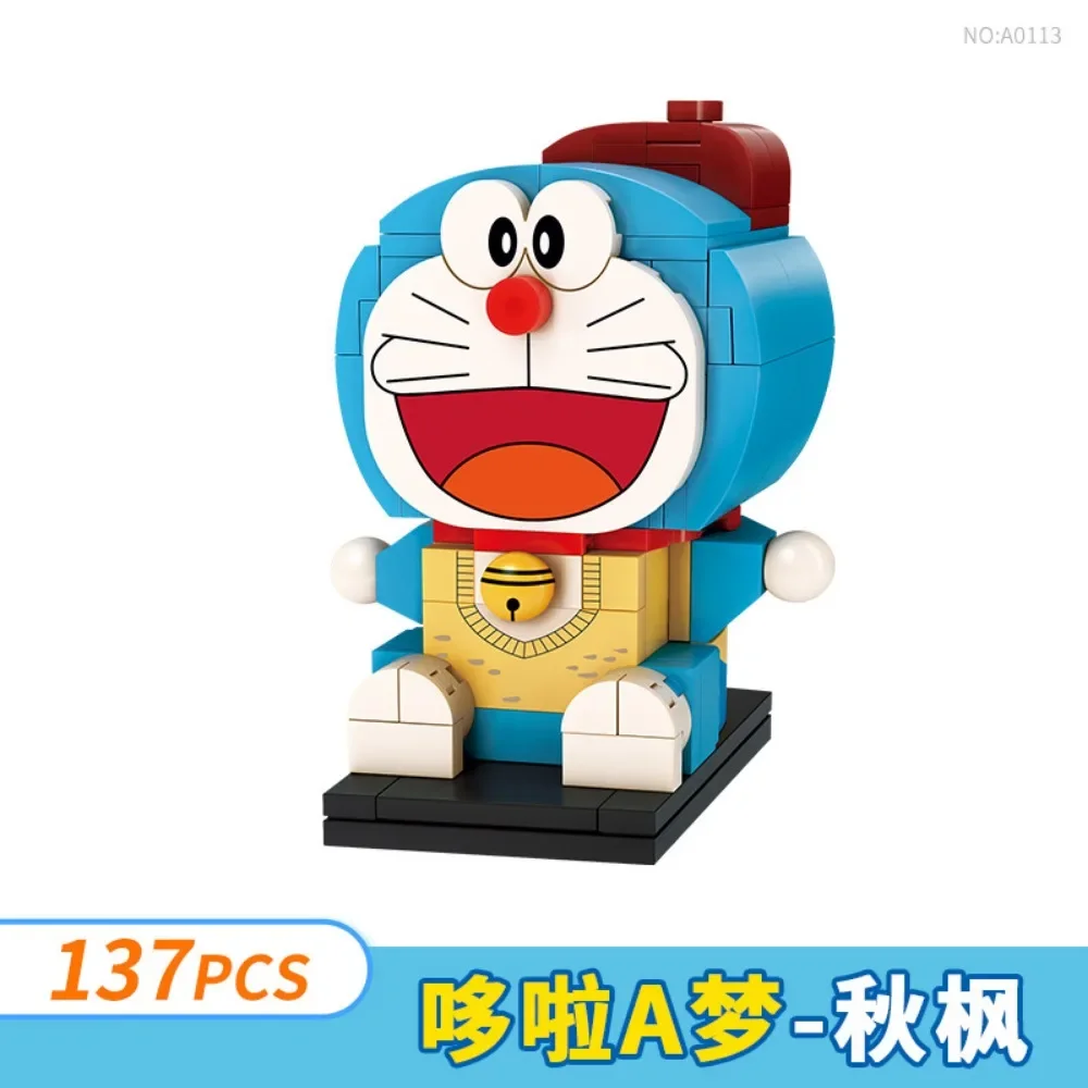 Keeppley Doraemon Animation Building Block Children's Enlightenment Toys For Boys And Girls Assembling Desktop Ornaments Gifts