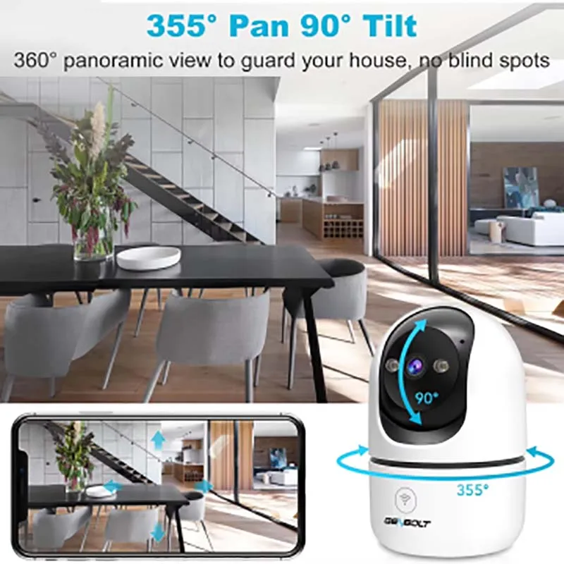 GENBOLT Cámara 4G LTE Exterior sin WiFi, Auto Tracking Humanoide, Grabación 24/7 Continua, Visión Nocturna, Alimentación DC/PoE para Hogar y Jardín