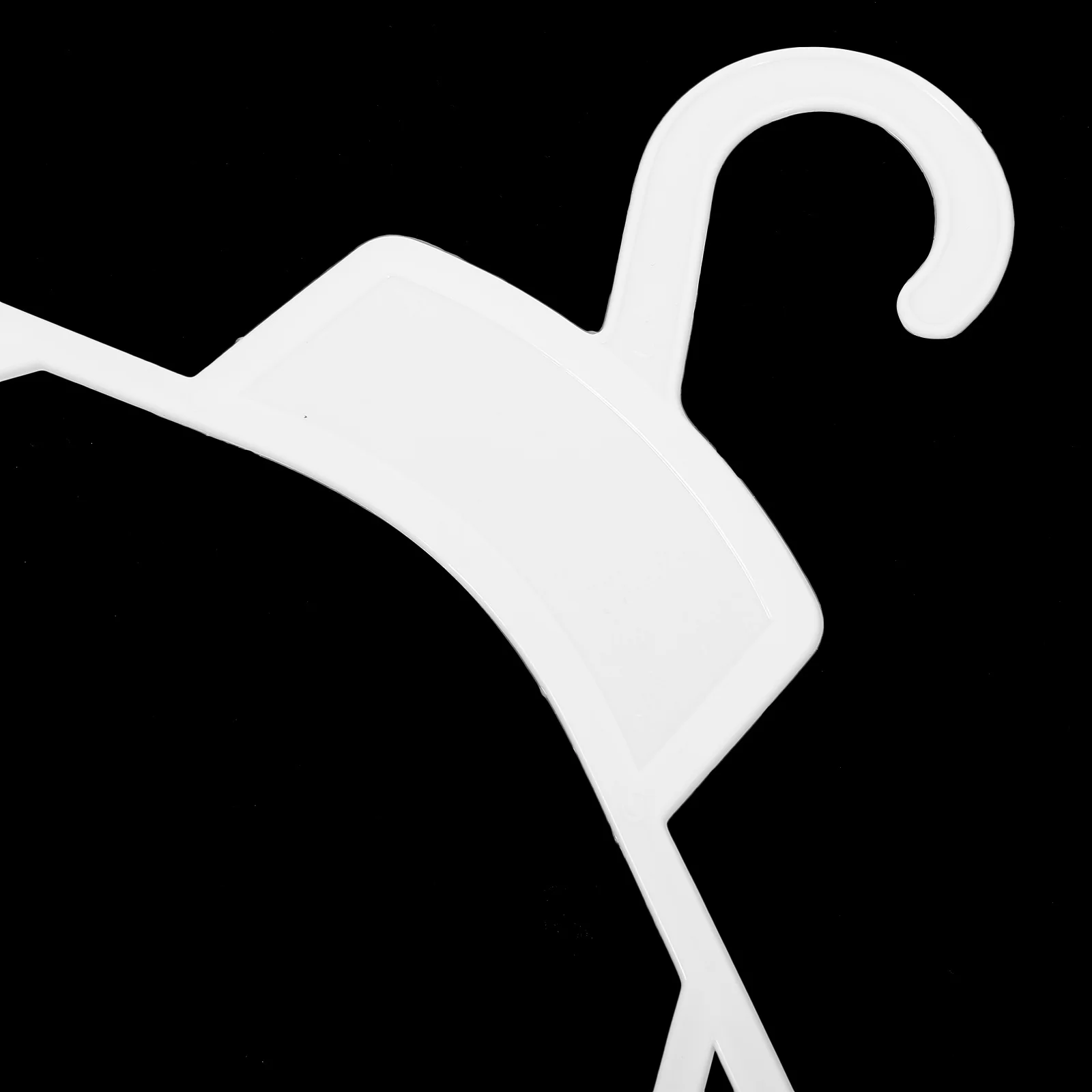 

10Pcs Children Clothes Hangers Plastic Baby Hangers Non-Slip Strong Bearing Capacity for Kids Closet Garment Drying Storage