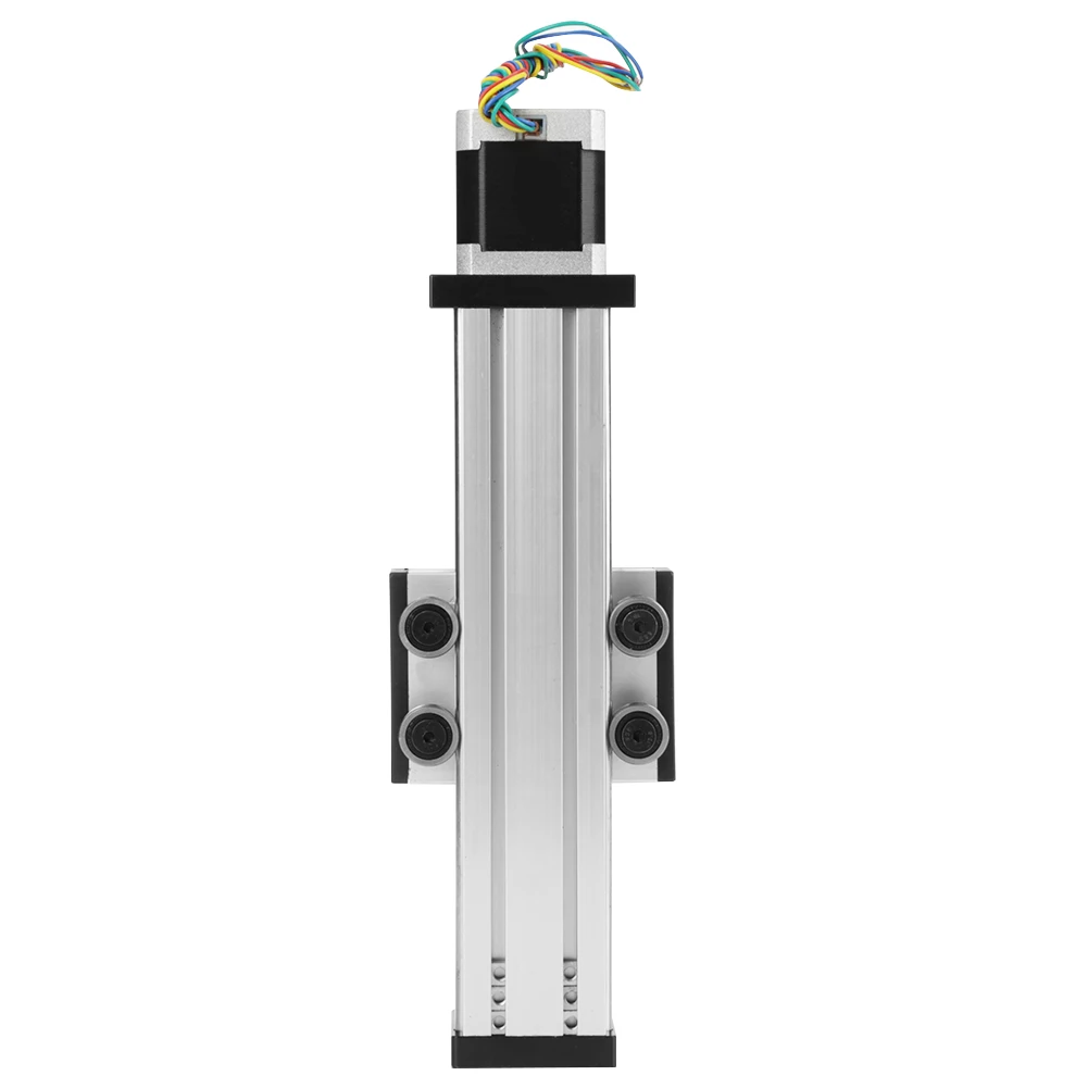 Lineartisch mit Kugelumlaufspindel, 1204 Kugelumlaufspindel, linearer Schiebehub, langer Stufenantrieb mit Schrittmotor, 100 mm Hub