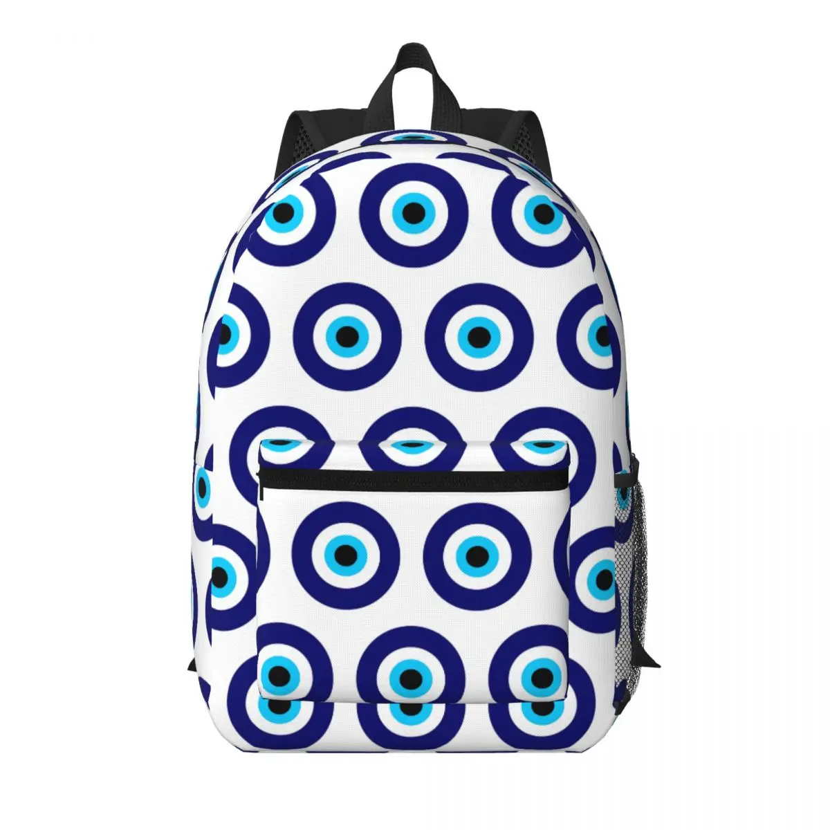 

Magic Eye Five Set Evil Ey Student Backpack School Bag Hiking Travel Daypack for Boys Girls Bookbag Shoulder Bags