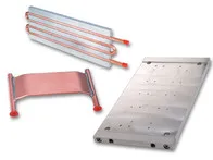 High Performance E-Water Liquid Cooled Cold Plate Water or Suitable Coolant Aluminum Alloy Provides 1.2 Um