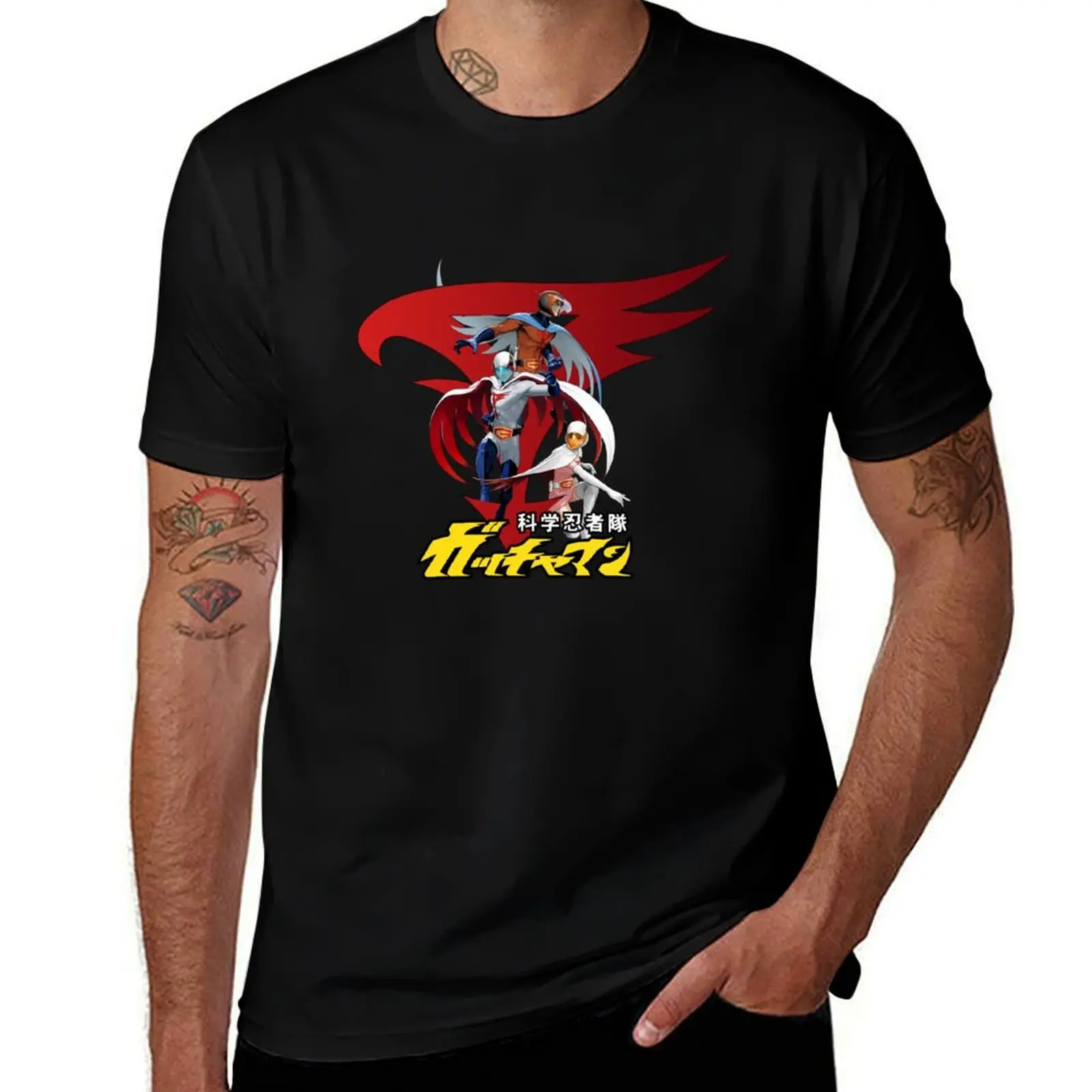 Battle of the Planets, G Force T-Shirt Street Style Casual Tee Shirt