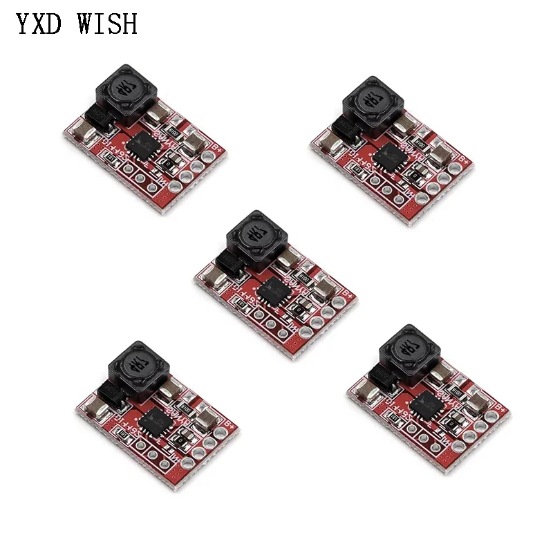 5pcs TP5000 Lithium Battery Charging Board DC 4.5V-9V 4.2V/3.6V 1A Lithium Iron Phosphate Charger Flash Power Supply Module