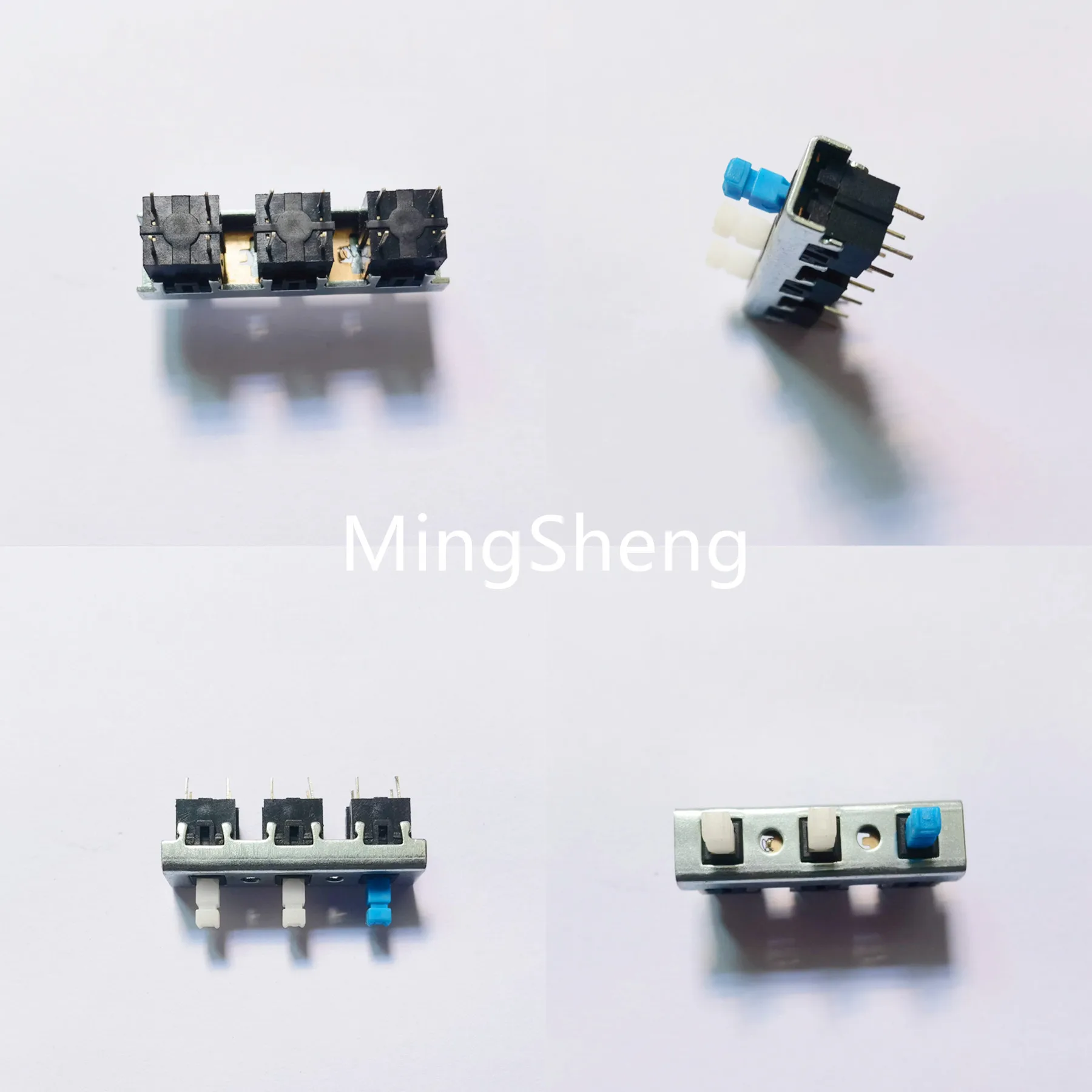 

Original new 100% lock switch 3-position 4pin interlock push switch single volume 10mm total length 37mm