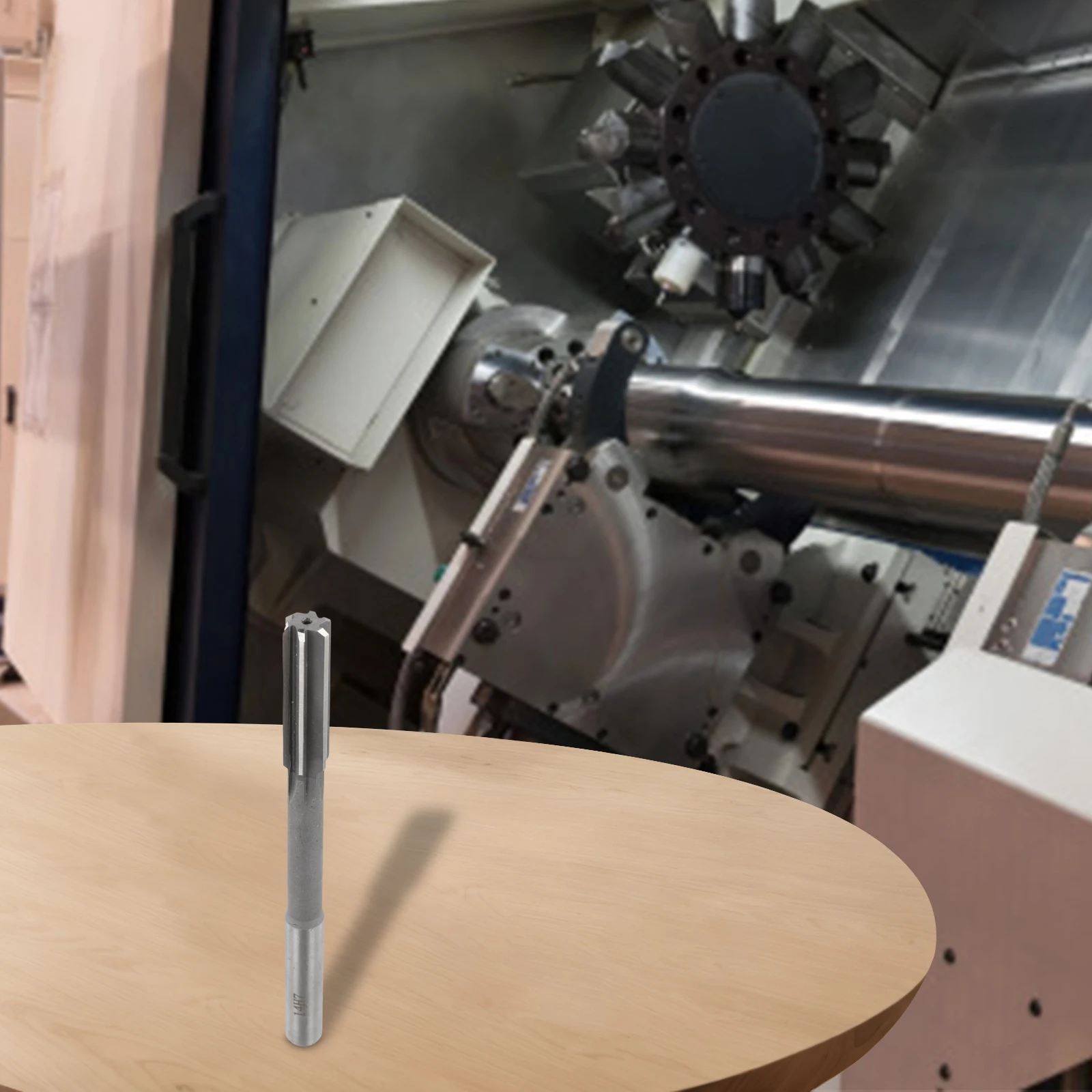 

14-миллиметровая зажимная развертка HSS H7 6 прямых канавок, фрезерный станок, цанговая развертка, развертки с прямым хвостовиком