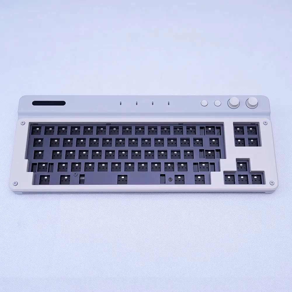 Ac T2 Wired Keyboard Kit Aluminium Alloy 65% Electrophoresis Keyboard Kit Customization  Keydous For Computer Accessories