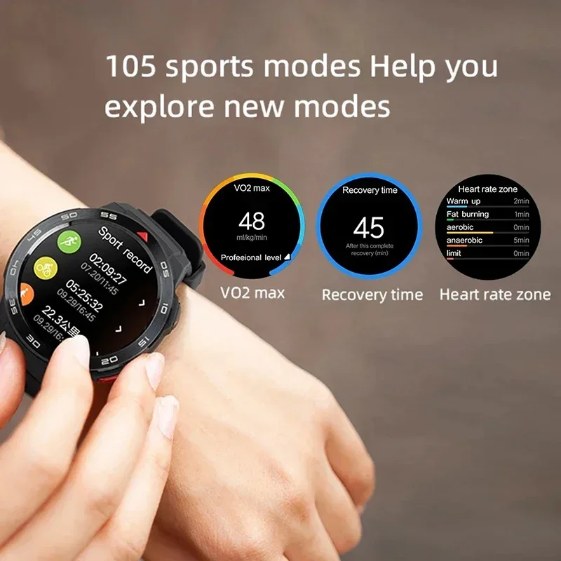 Global Version Mibro Smart Watch GS Pro Amoled Display, Bluetooth Calling, 20 Day Battery Life Sporty Style