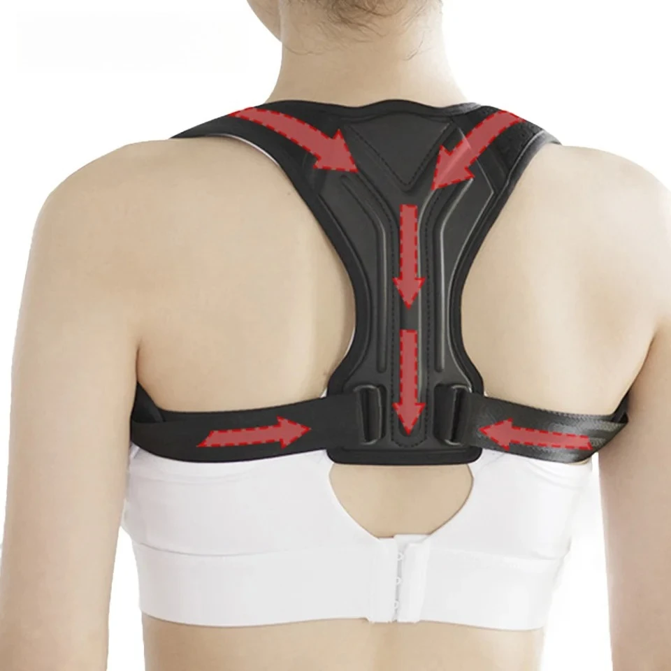 

Дышащий корректирующий пояс против горбатости, невидимый корректирующий пояс для сидения, осанка спины, сколиоз, высокое низкое плечо