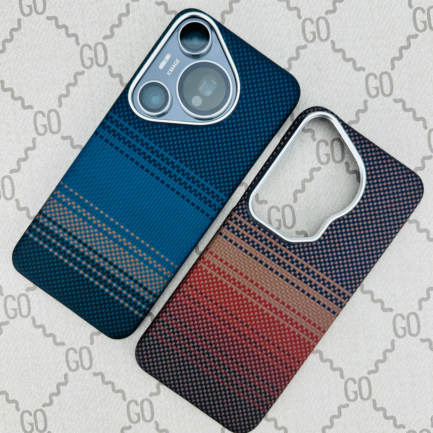 

Real Pure Carbon Fiber Case Lightweight Aramid fiber cover for HUAWEI Pura 70 Pro Plus Ultra Case Ultra Thin Compatible MagSafe