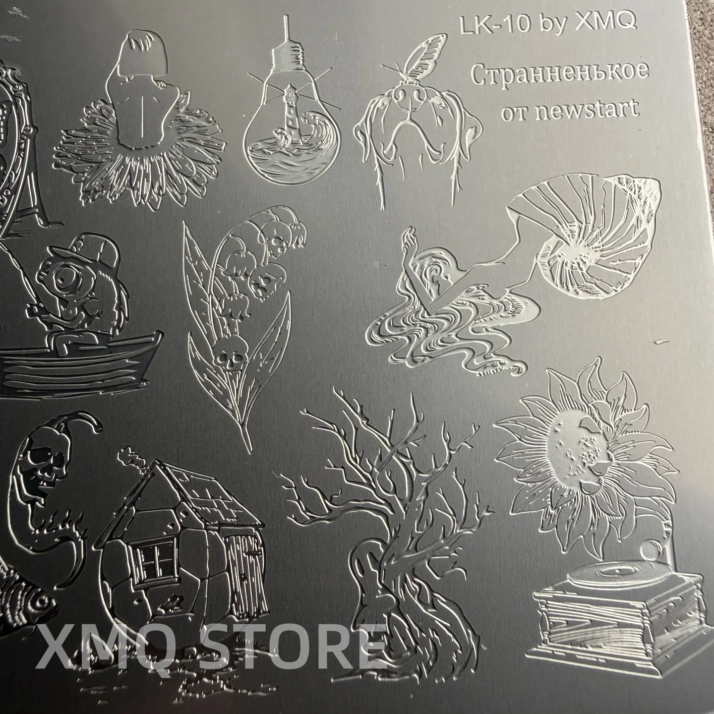 XMQ NAIL ART STAMPING PLATTEN LANDSCHAFTSBILDER PLATTEN VORLAGEPLATTEN – Detail 4