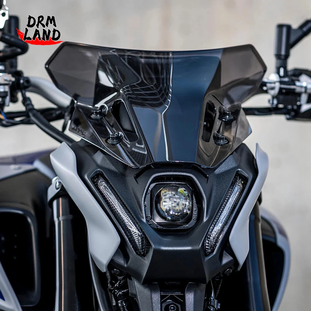 2021 2022 Windshield Windscreen For YAMAHA MT-09 FZ-09 SP MT09 FZ09 MT FZ 09 Motorcycle Accessories Side Wind Screen Deflectors