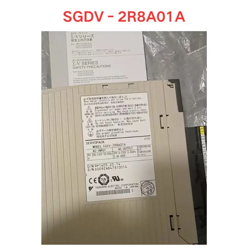 Imagem -02 - Teste Funcional do Servo Drive Usado Sgdv2r8a01a