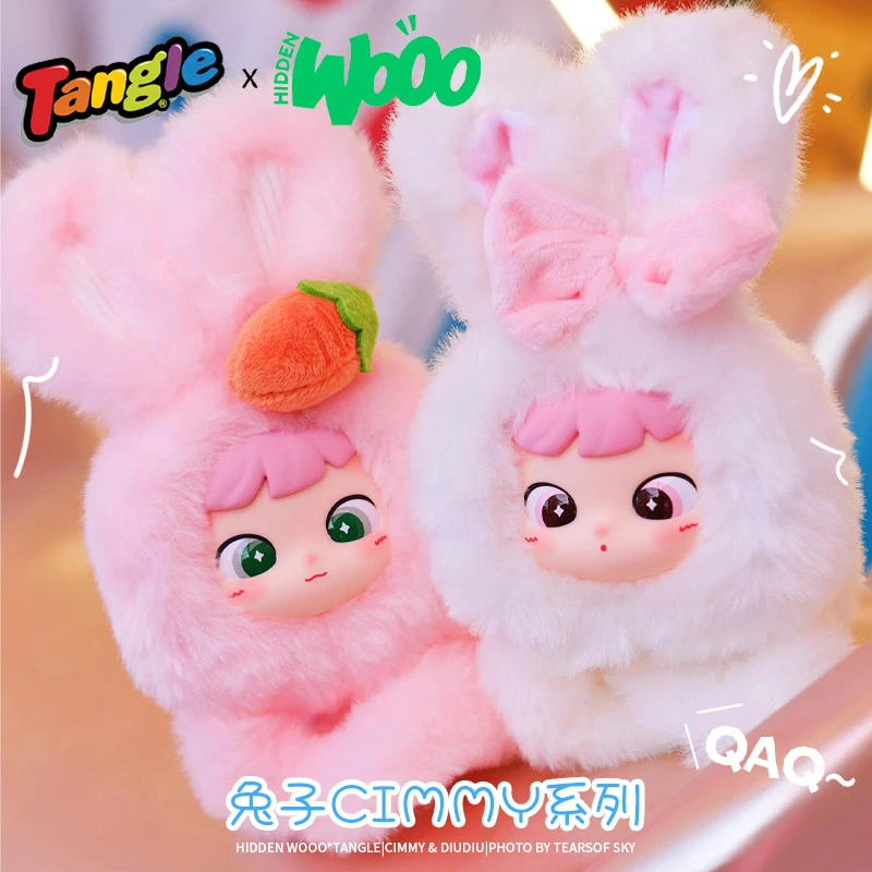 New Genuine Tangle Plush Twist Fidget Toy Cute Soft Keychain Backpack Charm Sensory Adhd Concentration Training Toy In Stock