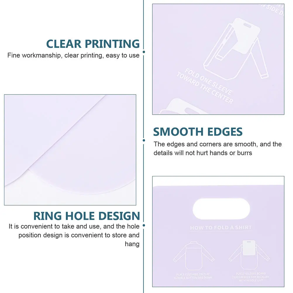 

Набор из 4-х картонных форм-органайзеров для складывания одежды: вкладыши для рубашек и футболок, практичные для хранения в шкафу