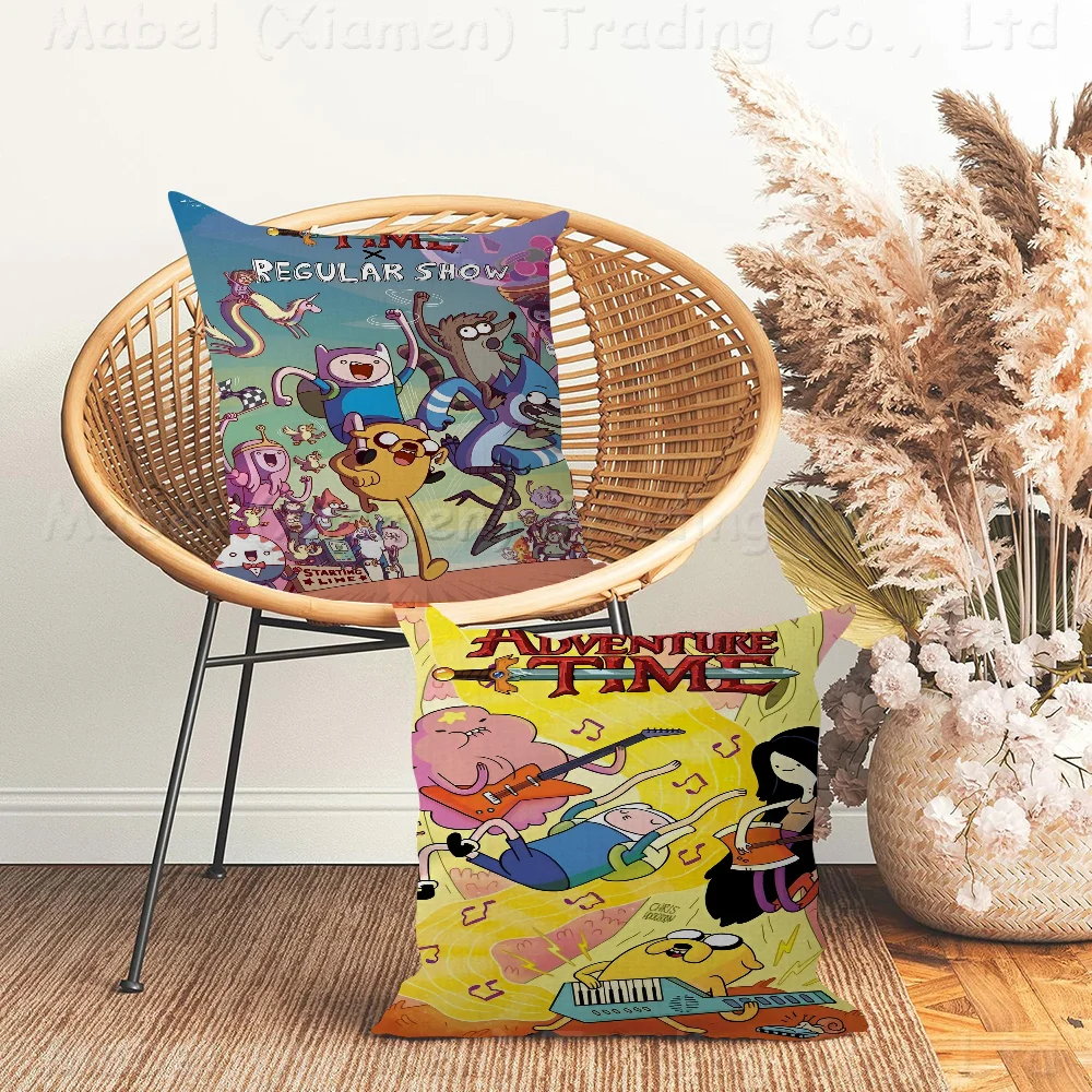 

A-Adventure Cartoon T-Time Cushion Cover Inches Farmhouse Decor Home Throw Pillow Covers For Couch Decorations