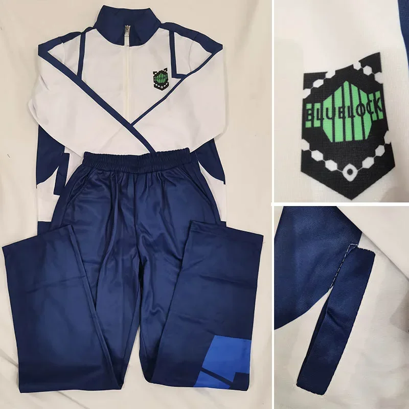 Isagi Yoichi Sportswear Nagi Seishiro Nagi Seishiro Rin Itoshi Tracksuit Chigiri Hyoma Full Set Chigiri Hyoma Cosplay