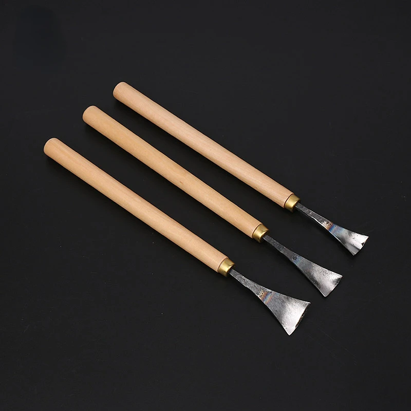 1Pc Professional Wood Carving Chisels Tool for Basic Wood Cut 3mm-30mm Woodworking Carpentry Carving Chisels with Wood Handles