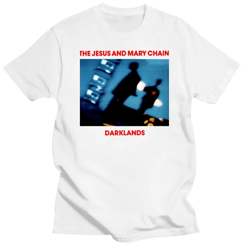 Official The Jesus And Mary Chain Darklands T-Shirt Automatic Munki Psychocandy Cotton Tee Shirt Custom Graphic