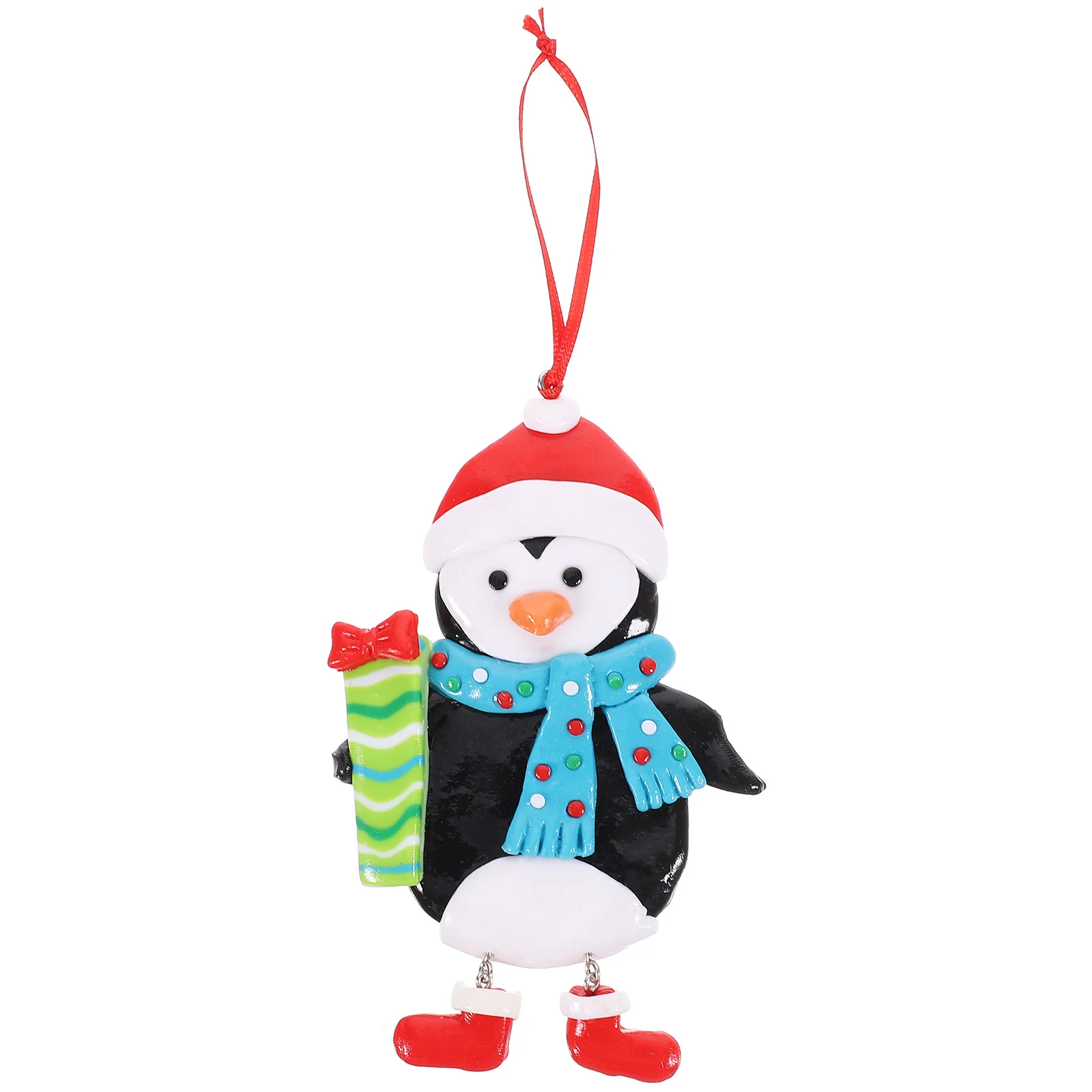 

Adorable Christmas Tree Hanging Ornaments 6 Pieces Xmas Tree Pendants for Home Fireplace Tabletop Decor Holiday Gift Idea