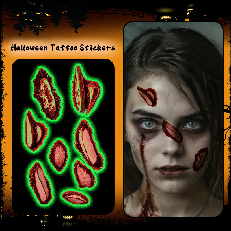 

1 шт., водостойкая Временная тату-наклейка в темноте