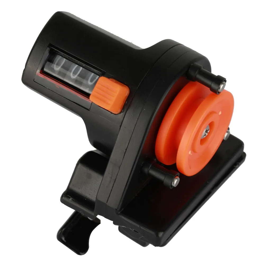Pesca Linha Profundidade Contador, Profundidade Finder Tool, Combater Medidor Comprimento, 0-999m
