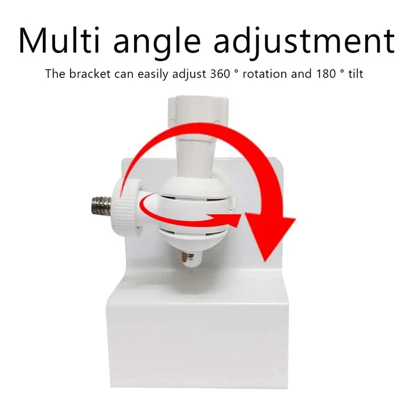 ZY-86D Wall Bracket For Starlink Mini Eaves Rain Ditch Special Bracket Alloy Support Waterproof Adjustable Angle Stand