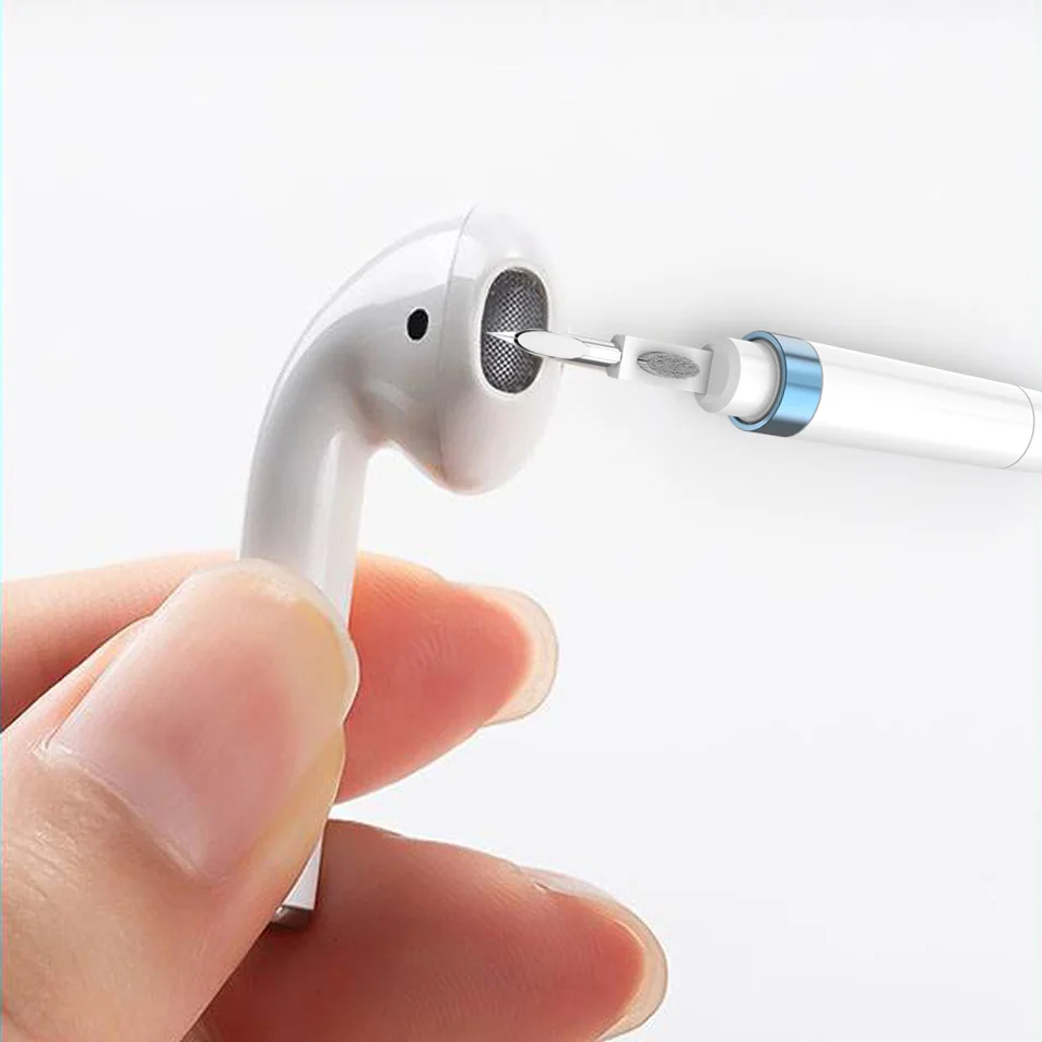 Fancan Cleaner Pen per Airpods Pro 1 2 auricolari pulizia penna pennello auricolari Bluetooth custodia strumenti di pulizia per Huawei Samsung mi