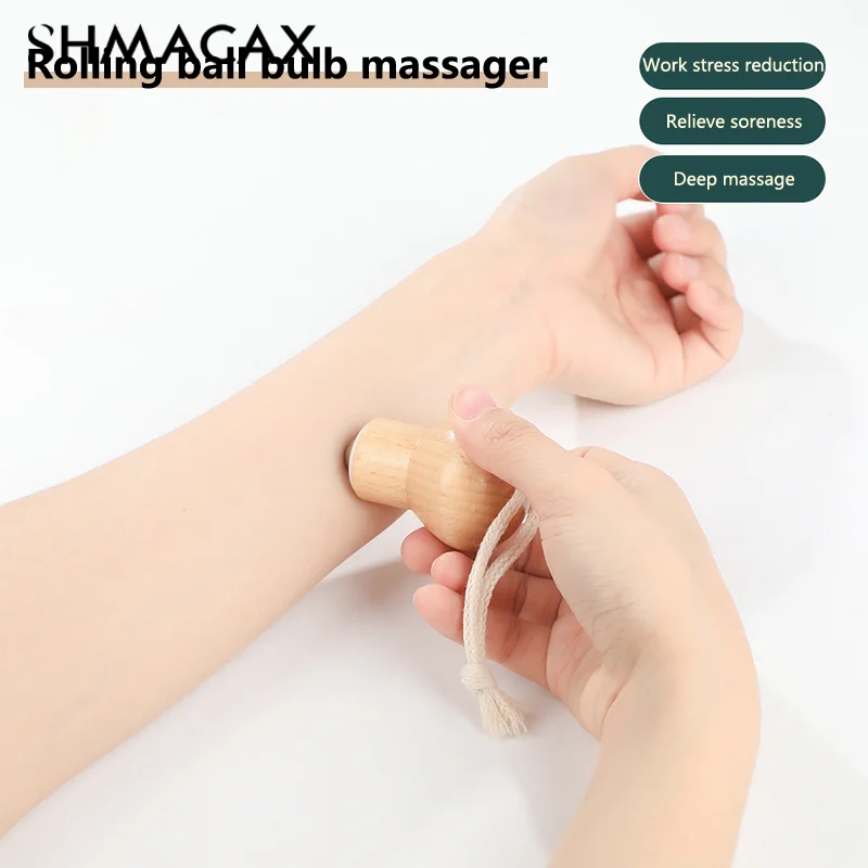 360 Rotating Face Mini Massager Manual Muscle Roller Massage Tools For Facial Arm Hand Body Calf Leg Foot Relax Massager