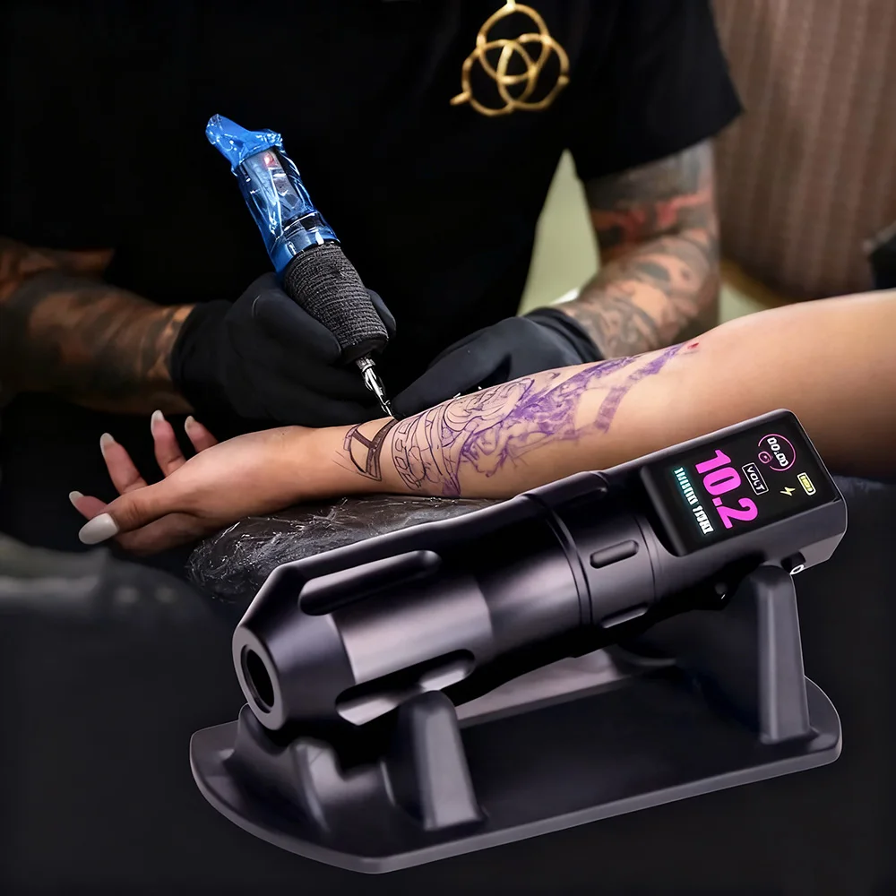 

Silicone Tattoo Machine Pen Holder and Display Stand Durable Non-Slip Tattoo Pen Stand Grip Machine Organizer Tattoo Accessories