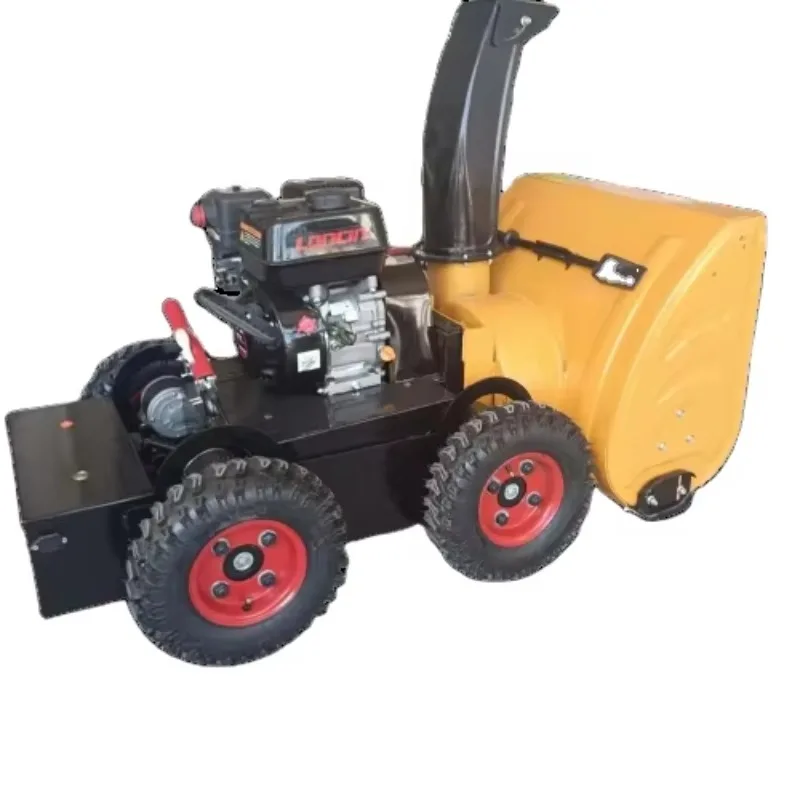

Garden Mini Remote Control Electric Snow Blower Household Ro bot Snow Blower