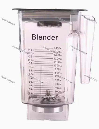 For Blendtec jar 90 oz 3 quart professional/commercial mixer jar with stainless steel blades and ventilation cover