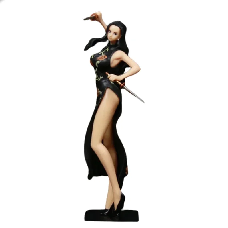 20cm One Piece Kung Fu Nico Robin Anime Figure Glitter&Glamours Cheongsam Miss Allsunday Action Figures Collectible Model Toys